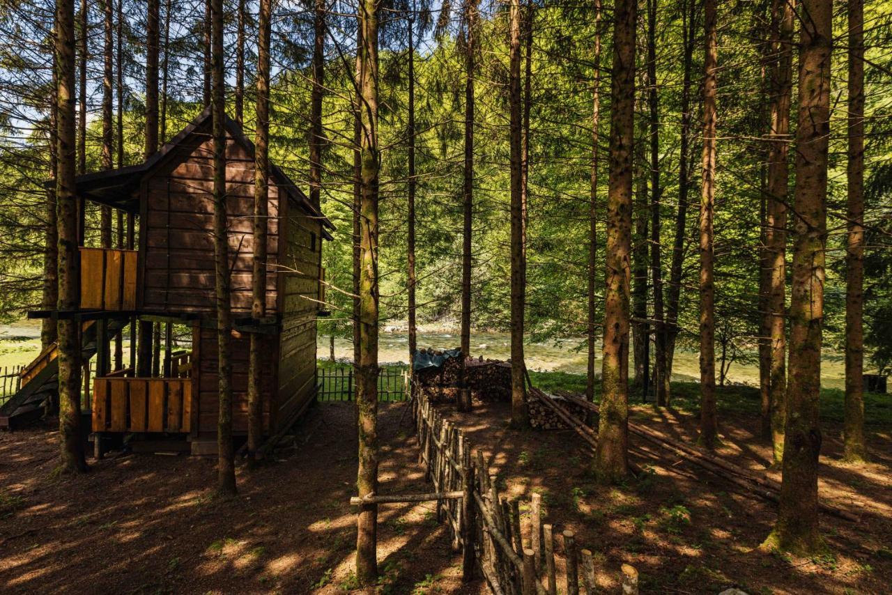 Treehouse Kupari Nacionalni Park Risnjak Cabar Esterno foto